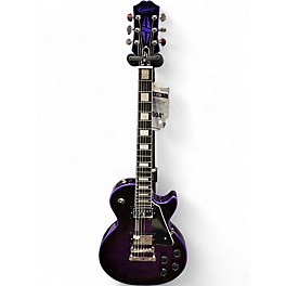Used Epiphone LES PAUL CUSTOM WIDOW PURPLE BURST Solid Body Electric Guitar