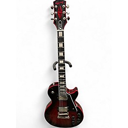 Used Epiphone LES PAUL CUSTOM WIDOW RED BURST Solid Body Electric Guitar