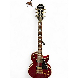 Used Epiphone Les Paul 100th Anniversary Crimson Red Trans Solid Body Electric Guitar