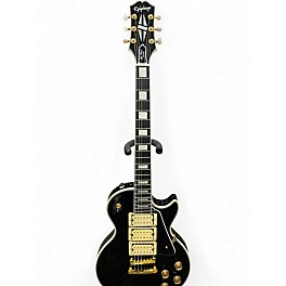 Used Epiphone Les Paul Black Beauty 3 Black Solid Body Electric Guitar