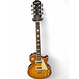 Used Epiphone Les Paul Classic Gold Top Solid Body Electric Guitar