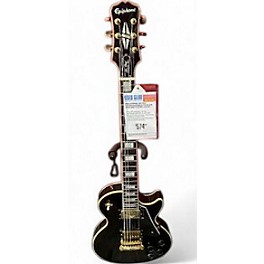 Used Epiphone Les Paul Custom Blackback Pro Black Solid Body Electric Guitar