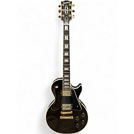 Used Epiphone Les Paul Custom  Ebony Solid Body Electric Guitar