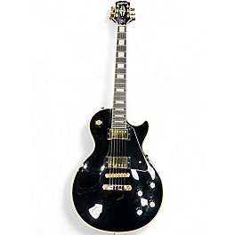 Used Epiphone Les Paul Custom Ebony Solid Body Electric Guitar