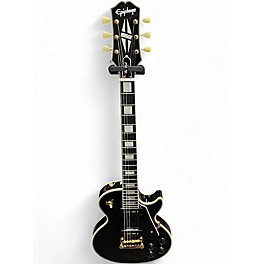 Used Epiphone Les Paul Custom P-90 Black Solid Body Electric Guitar
