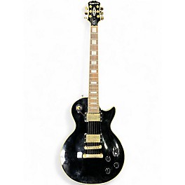 Used Epiphone Les Paul Custom Pro Black Solid Body Electric Guitar
