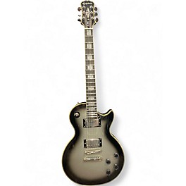 Used Epiphone Les Paul Custom Silverburst Solid Body Electric Guitar