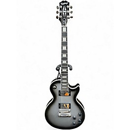 Used Epiphone Les Paul Custom Silverburst Solid Body Electric Guitar
