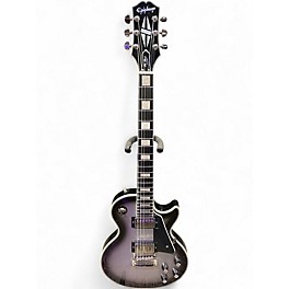 Used Epiphone Les Paul Custom Silverburst Solid Body Electric Guitar