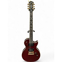Used Epiphone Les Paul Prophecy Custom EX Crimson Red Trans Solid Body Electric Guitar