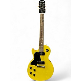 Used Epiphone Les Paul Special P90 Left Handed TV Yellow Electric Guitar
