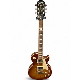 Used Epiphone Les Paul Standard 60s Quilt Washed Cherry Sunburst Solid Body Electric Guitar
