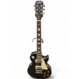 Used Epiphone Les Paul Standard Black Solid Body Electric Guitar