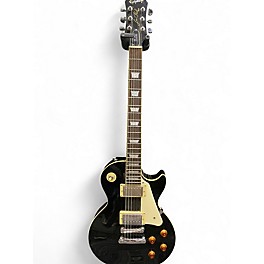 Used Epiphone Les Paul Standard Black and White Solid Body Electric Guitar