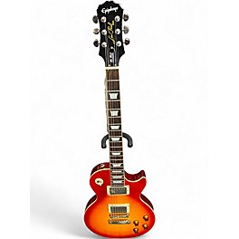 Used Epiphone Les Paul Standard Cherry Sunburst Solid Body Electric Guitar