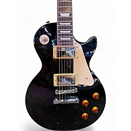 Used Epiphone Les Paul Standard Ebony Solid Body Electric Guitar
