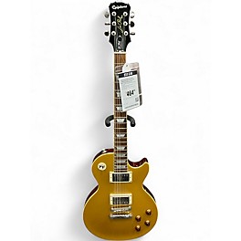 Used Epiphone Les Paul Standard Gold Top Solid Body Electric Guitar