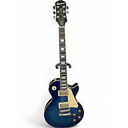 Used Epiphone Les Paul Standard Pro Blue Burst Solid Body Electric Guitar