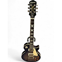 Used Epiphone Les Paul Standard Pro QUILT BLUE FADE Solid Body Electric Guitar
