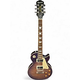 Used Epiphone Les Paul Standard Pro purple burst Solid Body Electric Guitar