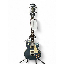 Used Epiphone Les Paul Standard Silver Mist Solid Body Electric Guitar