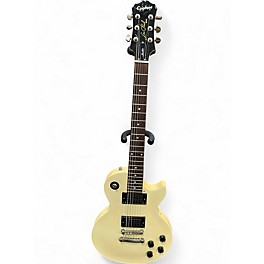 Used Epiphone Les Paul Studio ALPINE WHITE Solid Body Electric Guitar