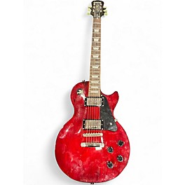 Used Epiphone Les Paul Studio Crimson Red Trans Solid Body Electric Guitar