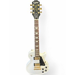 Used Epiphone Les Paul Studio White Solid Body Electric Guitar