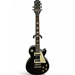 Used Epiphone Les Paul Traditional Pro IV Satin Black Solid Body Electric Guitar