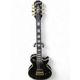 Used Epiphone Matt Heafy Les Paul Custom 7 Black Solid Body Electric Guitar