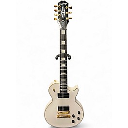 Used Epiphone Matt Heafy Les Paul Custom 7 Bone White Solid Body Electric Guitar