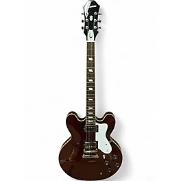 Used Epiphone NOEL GALLAGHER RIVIERA DARK WINE RED Hollow Body Electric Guitar