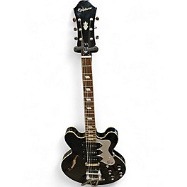 Used Epiphone RIVER BP 93 Black Hollow Body Electric Guitar
