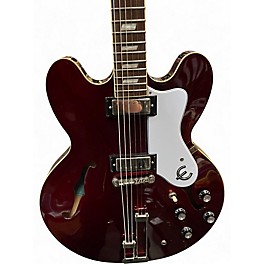 Used Epiphone RIVIERA Burgundy Solid Body Electric Guitar