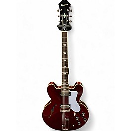 Used Epiphone RIVIERA SPARKLING BURGUNDY Hollow Body Electric Guitar