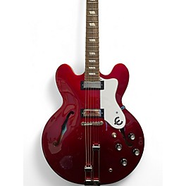 Used Epiphone Riviera Wine Red Hollow Body Electric Guitar