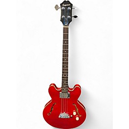 Used Epiphone Rivoli Cherry Electric Bass Guitar