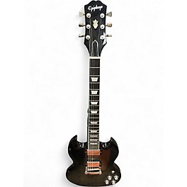 Used Epiphone SG Modern Trans Black Solid Body Electric Guitar