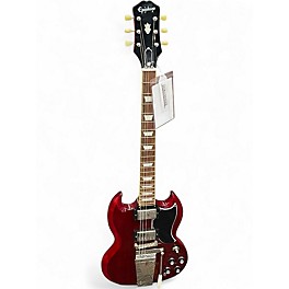 Used Epiphone SG Standard with Maestro Red Solid Body Electric Guitar