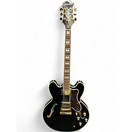 Used Epiphone Sheraton II PRO BLACK Hollow Body Electric Guitar