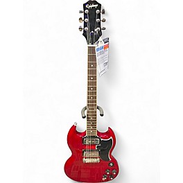 Used Epiphone Tony Iommi SG Custom Candy Apple Red Solid Body Electric Guitar