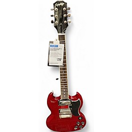 Used Epiphone Tony Iommi SG Custom Red Solid Body Electric Guitar