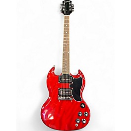 Used Epiphone Tony Iommi SG Custom VINTAGE CHERRY Solid Body Electric Guitar