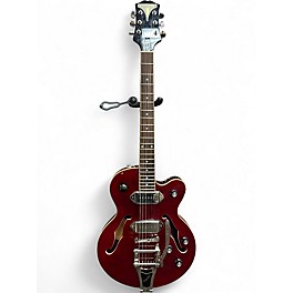 Used Epiphone Wildkat WR Wine Red Hollow Body Electric Guitar