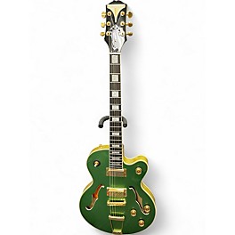 Used Epiphone es uptown kat Emerald Green  Hollow Body Electric Guitar