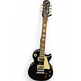 Used Epiphone les paul model Black Solid Body Electric Guitar