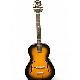 Used Epiphone masterbilt olympic 2 Tone Sunburst Acoustic Electric Guitar