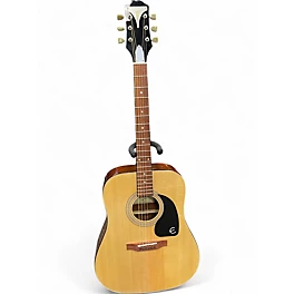 Used Epiphone pro-1 Natural Acoustic Guitar