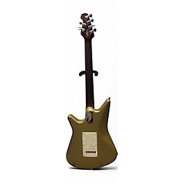 Used Ernie Ball Music Man Albert Lee Signature Tremolo Metallic Gold Solid Body Electric Guitar