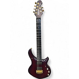 Used Ernie Ball Music Man Artisan Majesty Wine Red Solid Body Electric Guitar
